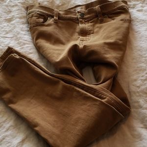 Rare Camel color madewell jeans